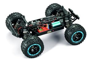 BZN540209 Slyder MT Turbo 1/16 4WD 2S Brushless Monster Truck - Blue **If you do order from this Sale, ALL sales are final sale