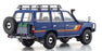 KYO08956XBL 1/18 Scale Toyota Land Cruiser 60 with Optional Parts Blue Model Diecast Car