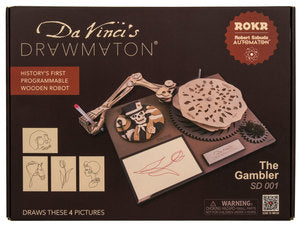 ROESD001 DaVinci Drawing Machines; The Gambler