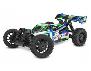 COR00295-G SYNCRO-4 1/8 Off-Road RTR Buggy, Green - Blue