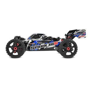 COR00485-B Spark XB6 1/8 6S Basher Buggy, ROLLER, Blue
