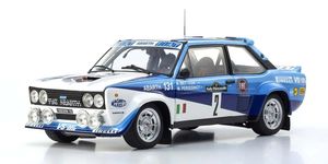 KYO08376F 1/18 Scale Fiat 131 Abarth 1981 Pian Cavallo #2 Model Diecast Car
