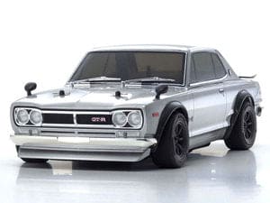KYO34425T1C 1/10 EP 4WD Fazer Mk2 FZ02 Nissan Skyline 2000GT-R (KPGC10), ReadySet, Tuned Version, Silver