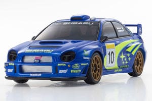KYOMZP448WR ASC MA-020 Blue Subaru Impreza WRC Mini-Z Autoscale Body (fits MA020N AWD)