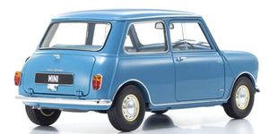 KYO08964BL 1/18 Scale Morris Mini Minor Clipper Blue Model Diecast Car