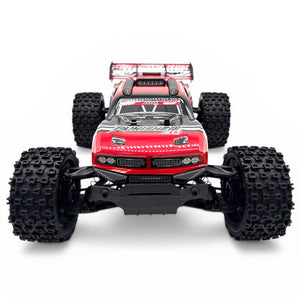 COR00231-R Punisher XD 4WD 2S Small Scale, RTR Monster Truck, Red