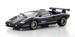 KYO08320C 1/18 Scale Lamborghini Countach LP500R Black Model Diecast Car