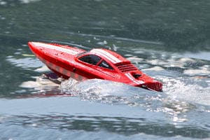 RGRB1133 LightWave Electric Micro RTR Boat; Red (For Extra battery order part number RGRB1168)