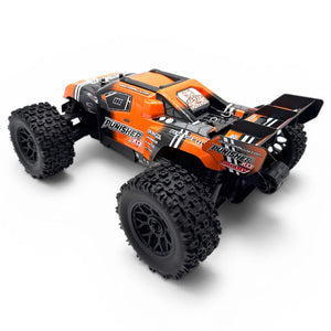 COR00231-O Punisher XD 4WD 2S Small Scale, RTR Monster Truck, Orange
