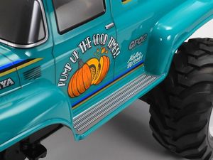TAM47497 RC Squash Van, GF-02 Green/White Painted Body