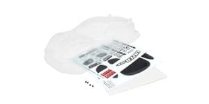 KYOFAB605 Clear Body Set, Toyota Supra