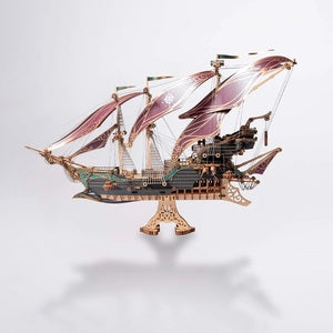 HOWS728 Future Sailing Ship - Purple