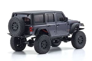 KYO32521GM Mini-Z 4x4 Jeep Wrangler Unlimited Rubicon, Granite Crystal Metallic, Readyset
