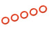 COR00180-182 O-Ring, Silicone, 5x8mm, 5 pcs for Dementor, Kronos, Python, Shogun, Kagama