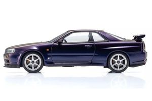 KYOKS03936P 1/43 Nissan Skyline GT-R Vspec (Purple) Diecast Model