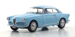 KYO08957B 1/18 Scale Alfa Romeo Giulietta Sprint Blue Model Diecast Car