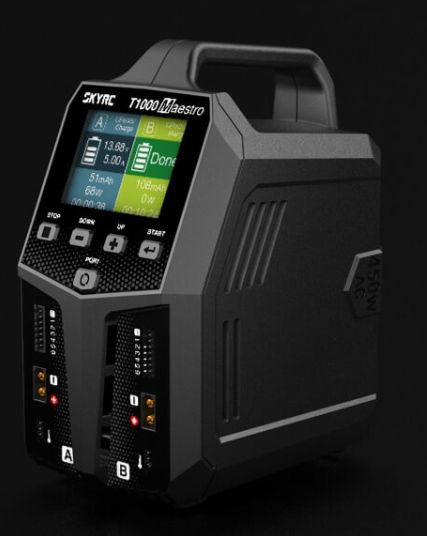 SK-100182-02 SkyRC T1000 Maestro AC/DC Dual Balance Charger