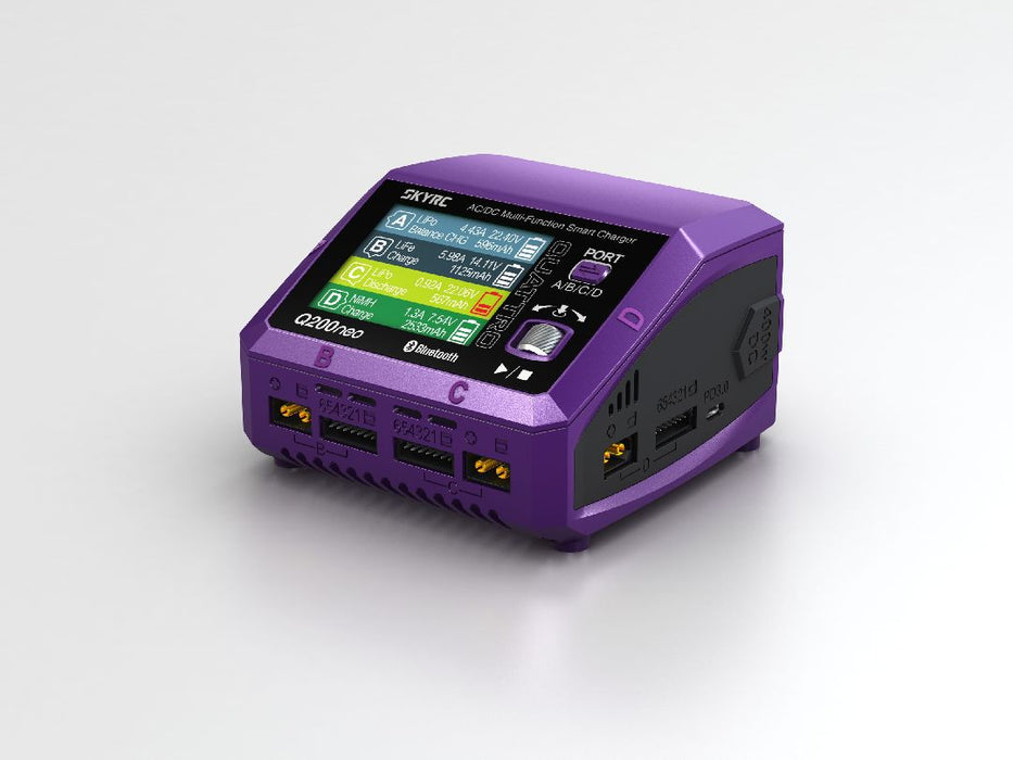 SK-100197-02 SkyRc Q200neo 4 Port-Independent Charger