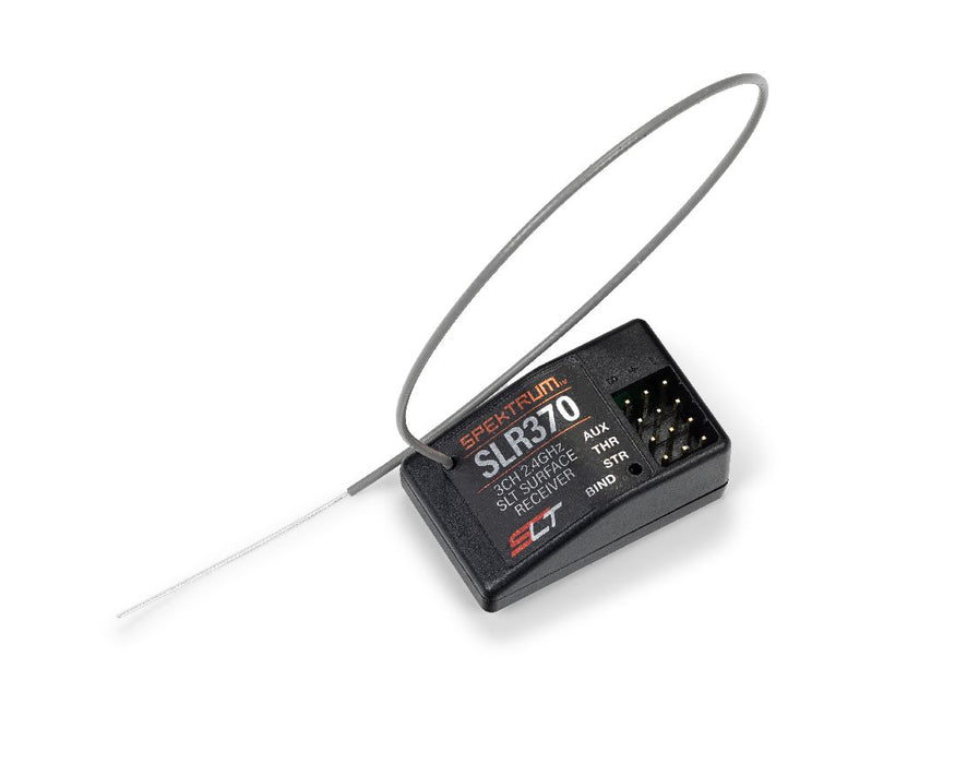 SPMSLR370 Spektrum SLR370 3CH 2.4Ghz SLT DSC Receiver