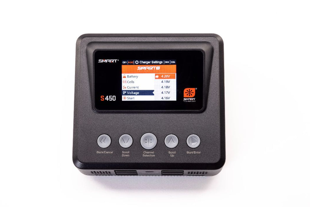 SPMXC3040 Spektrum S450 G2 AC/DC Smart Charger 4x50W