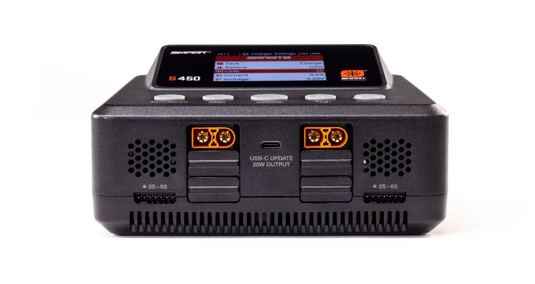 SPMXC3040 Spektrum S450 G2 AC/DC Smart Charger 4x50W