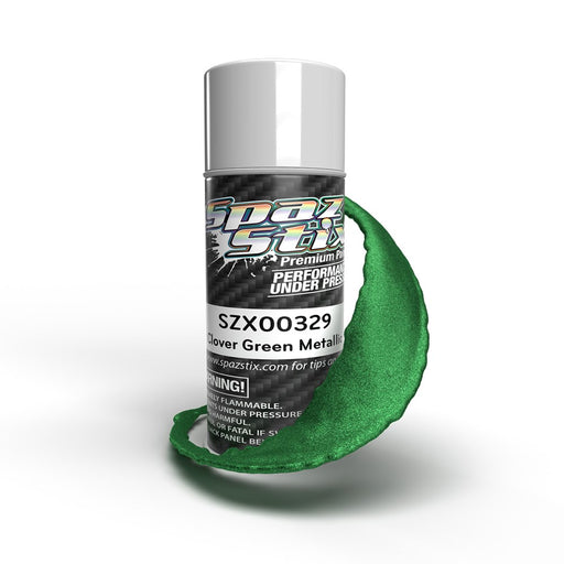 SZX00329 Clover Green Metallic Aerosol Paint, 3.5oz Can