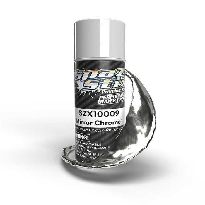 SZX10009 Ultimate Mirror Chrome Aerosol Paint, 3.5oz Can