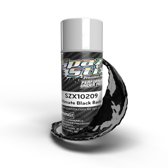 SZX10209 Ultimate Black Backer for Mirror Chrome, Aerosol, 3.5oz Can