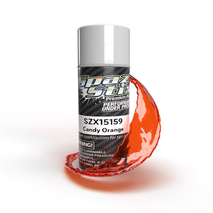 SZX15159 Candy Orange Aerosol Paint, 3.5oz Can