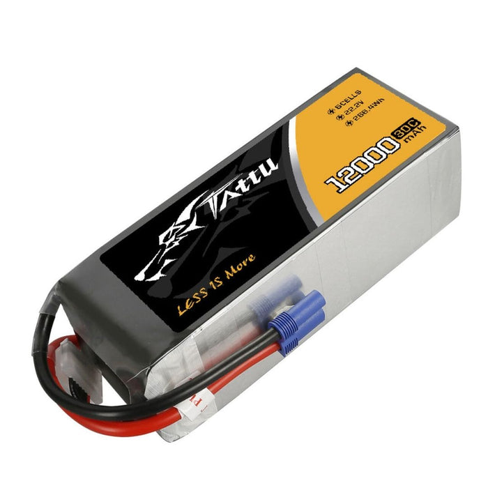TAA120006S30E Tattu 22.2V 30C 6S 12000mAh Lipo Battery Pack EC5