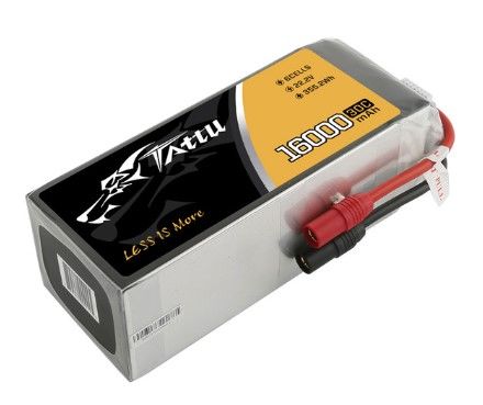 TAA160006S30A Tattu 16000mAh 6S 22.2V 30C LiPo Battery Pack