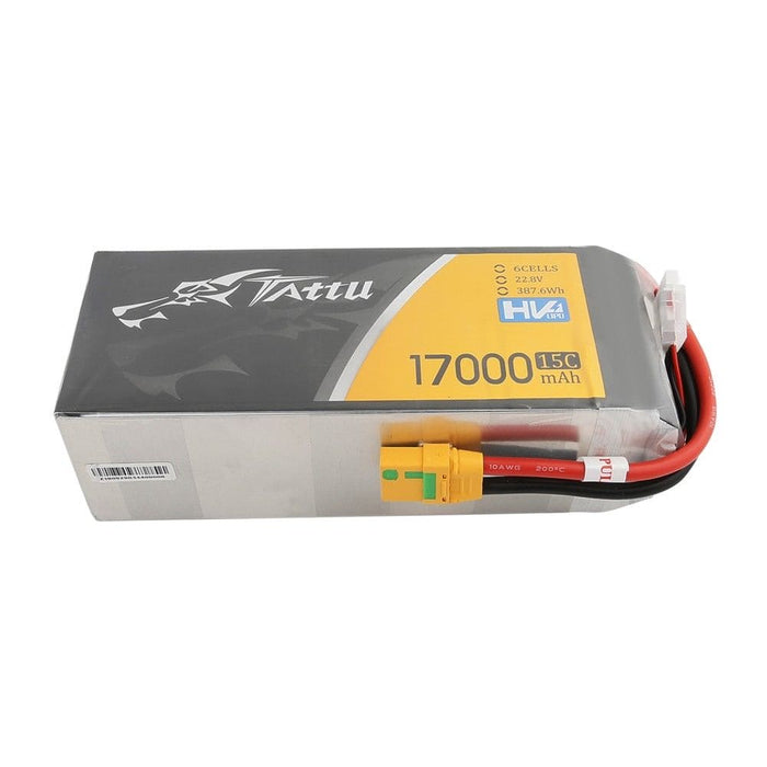 TAA17K6S15XT9 Tattu 17000mAh 6S1P 22.8V 15C LiPo XT90 Plug Soft Case