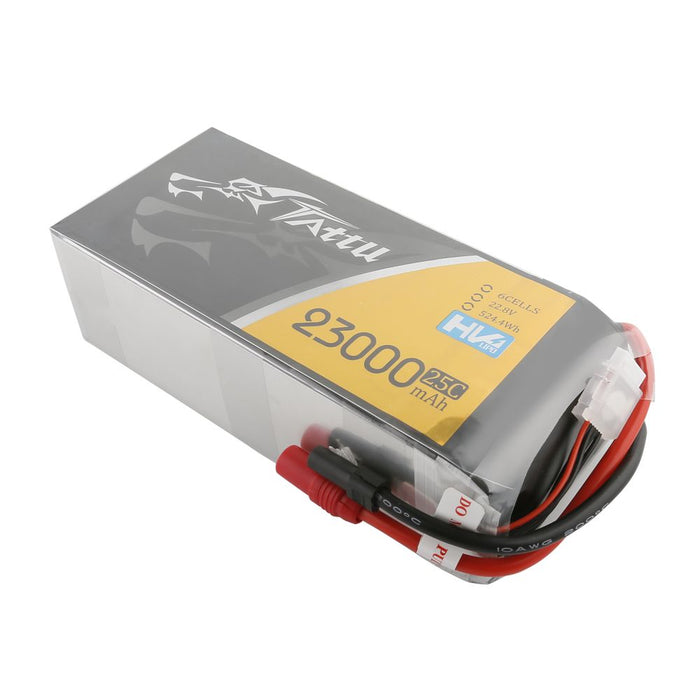 TAA23K6S25ASX Tattu 23000mAh 6S1P 22.8V 25C LiPo AS150+XT150 Plug Soft Case