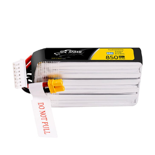 TAA8506S95XT3L Tattu 850mAh 6S 95C22.8V HV Lipo Battery Long Pack with XT30 Plug