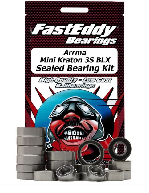 TFE10231 Fast Eddy Arrma Mini Kraton Kit de roulements scellés BLX 3S