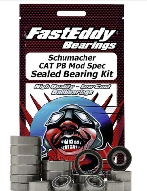 TFE9996 Fast Eddy Schumacher CAT PB Mod Spec Sealed Bearing Kit