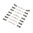 TLR-1313 TLR HD Turnbuckle Kit Titanium: 22X-4 2.0