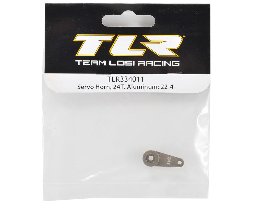 TLR334011 Servo Horn 24T Alum 22-4