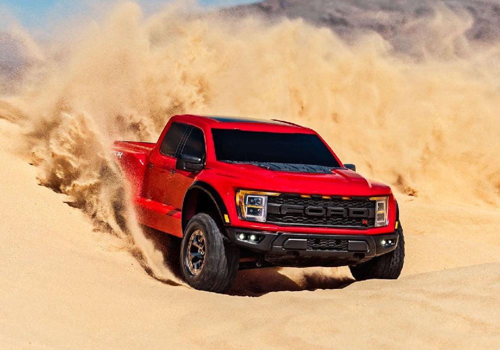 TRA101076-4RED Traxxas Ford Raptor R -  Red **Sold Separately YOU will need this part #TRA2970-3S to run this truck
