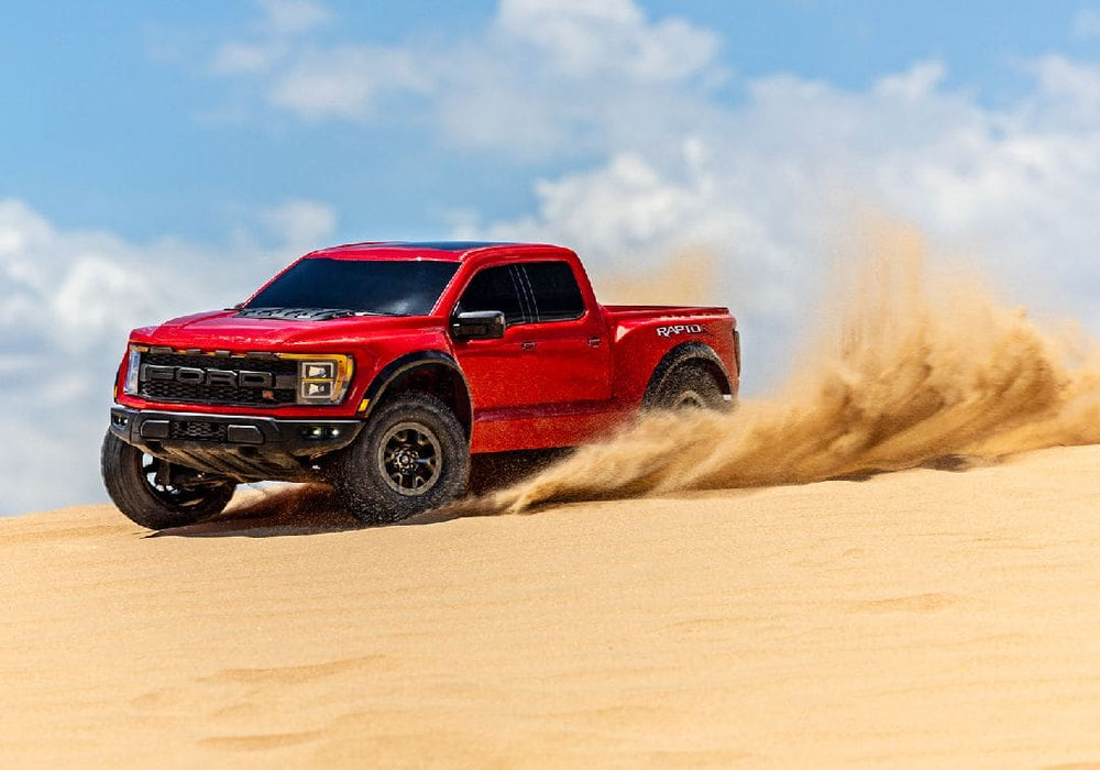 TRA101076-4RED Traxxas Ford Raptor R -  Red **Sold Separately YOU will need this part #TRA2970-3S to run this truck