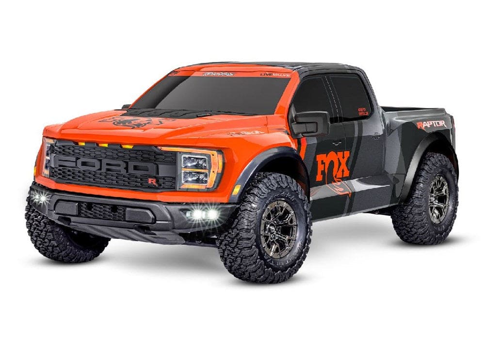 TRA101177-4FOX2 Traxxas 1/10 Ford Raptor R VXL Brushless 4x4 RTR - Fox