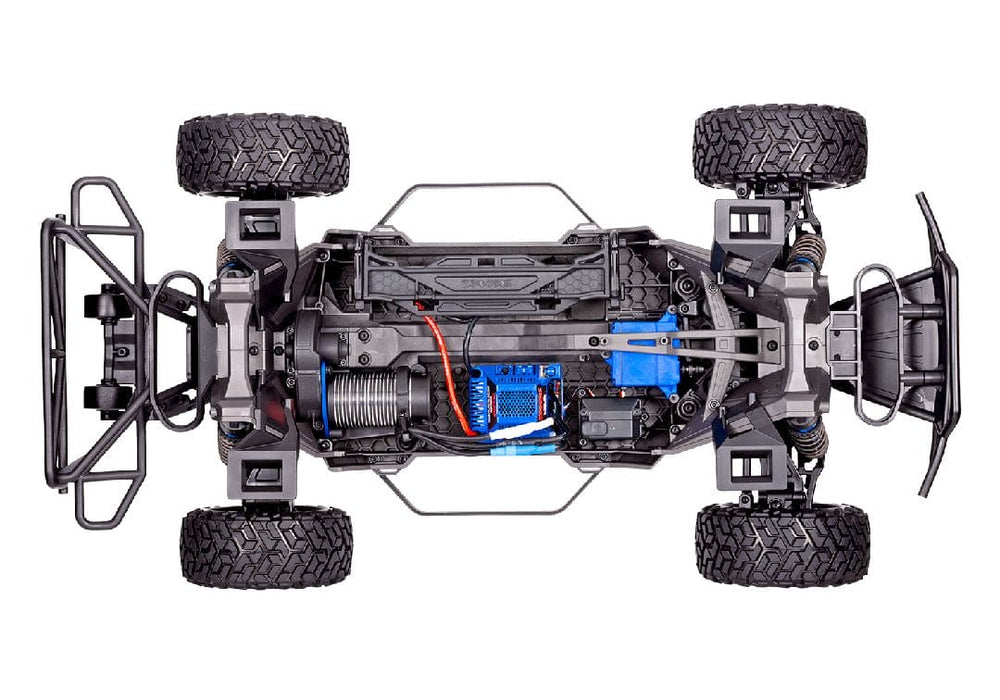 TRA102076-4BLUE Traxxas Maxx Slash 1/8 4WD Brushless Short Course Truck - Blue  ***Recommended Battery and Charger Completer Pack part # TRA2990 TO RUN THIS TRUCK