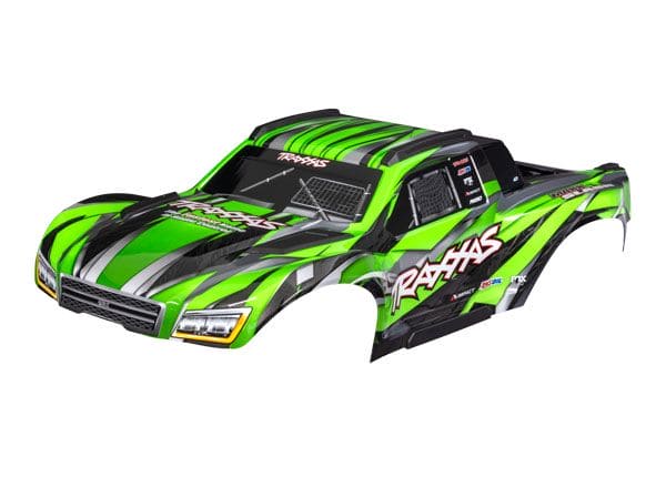 TRA10211-GRN Traxxas Body, Maxx Slash, green