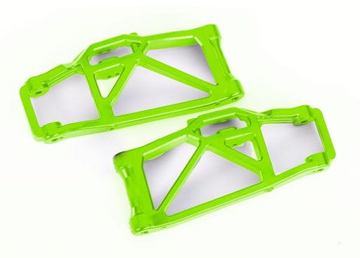 TRA10230-GRN Traxxas Suspension arms, lower, green (2)