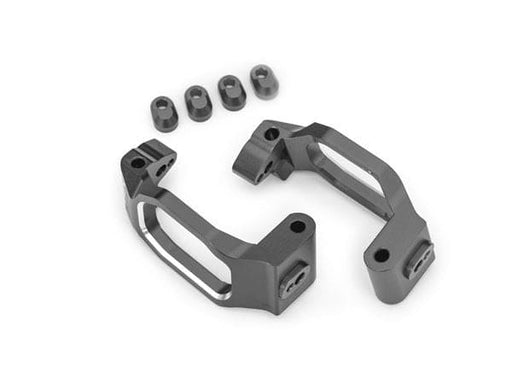 TRA10232-GRAY Traxxas Caster blocks, alum w/ threadlock, left&right (4)(Gray)