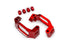 TRA10232-RED Traxxas Caster blocks, alum w/ threadlock, left&right (4)(Red)