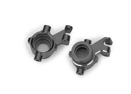 TRA10237-GRAY Traxxas Steering blocks, alum w/threadlock, left&right(2)(Gray)