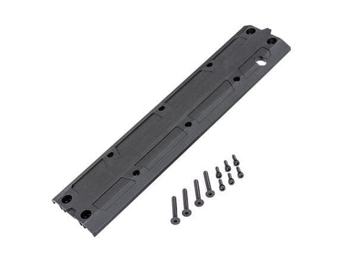 TRA10245 Traxxas Skidplate, center/ 4x30 CCS (4)/ 3x10 CS (4)