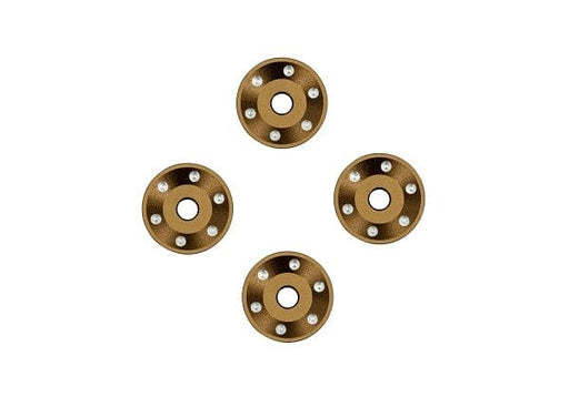 TRA10257-BRNZ Traxxas Wheel washers, machined aluminum, bronze (4)