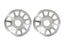 TRA10274-SLVR Traxxas Wheel centers, Method Race Wheels 703 (silver, 2)